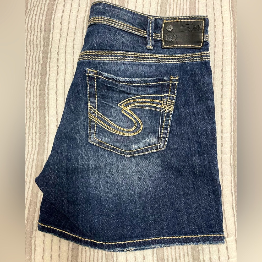 Silver Suki High Short W31